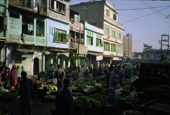 Strassenszene aus Udaipur.